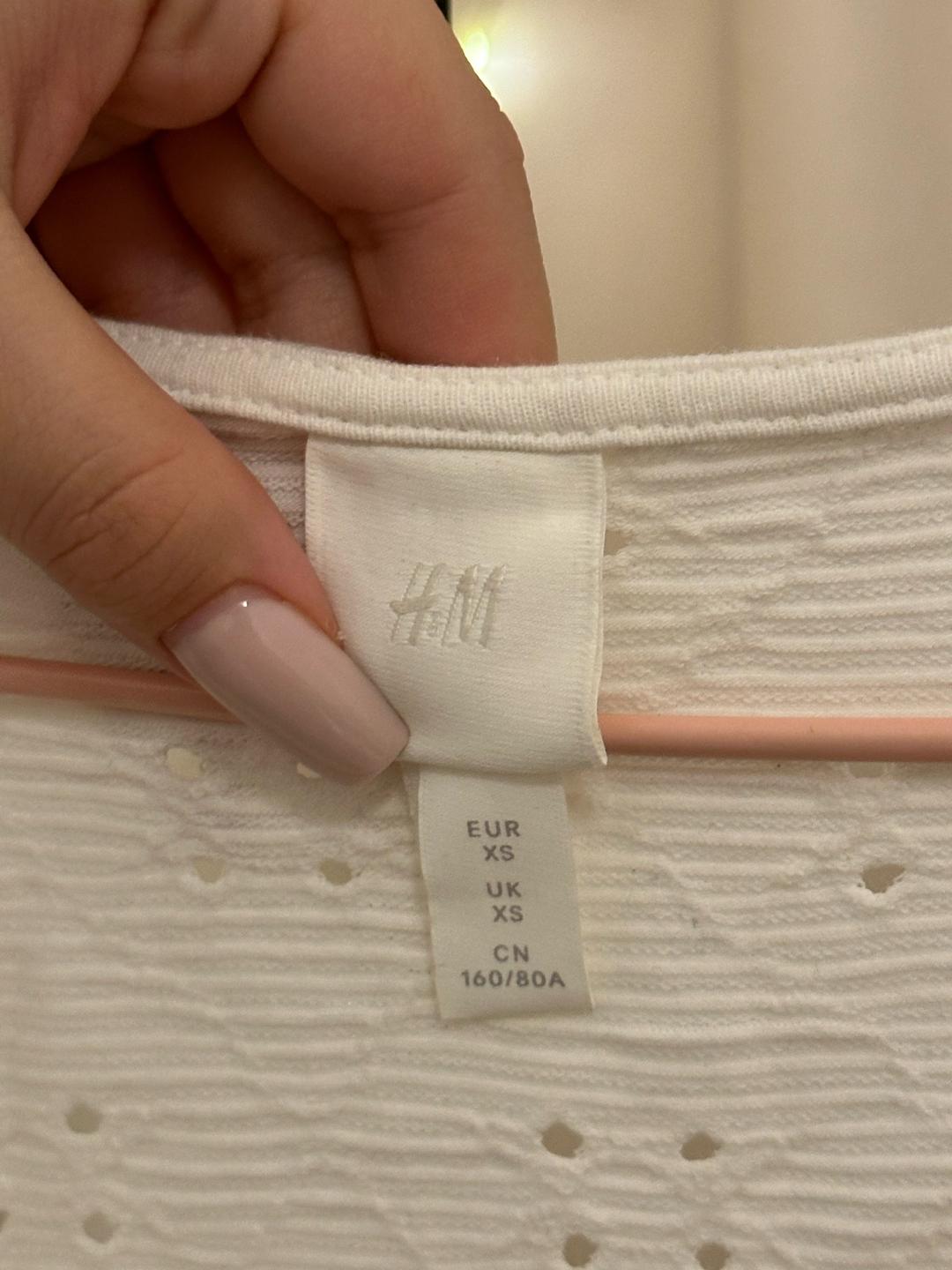 H&M Белое платье H&M — фото 2
