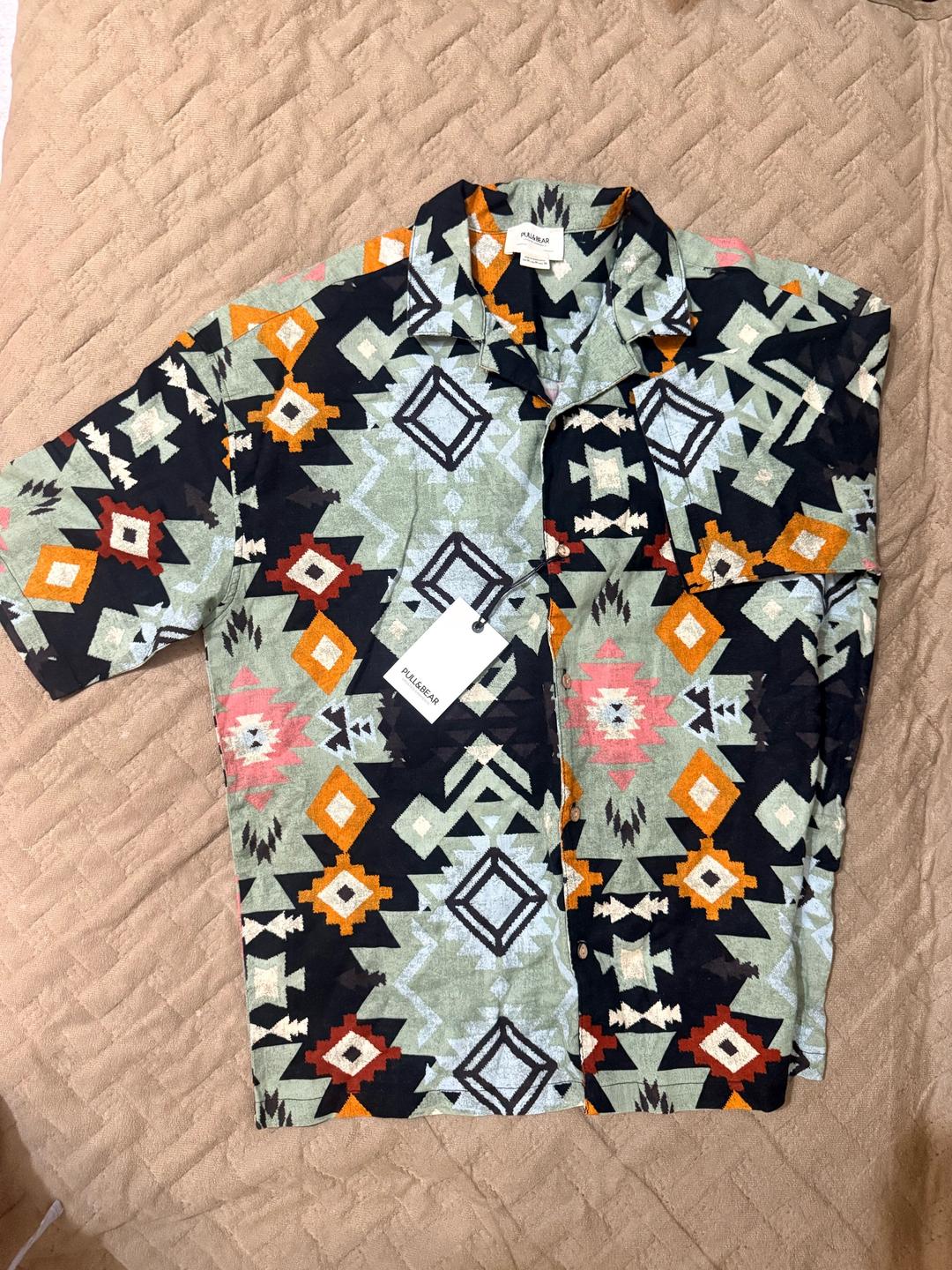 Pull & Bear Мужская рубашка PULL&BEAR — фото 2