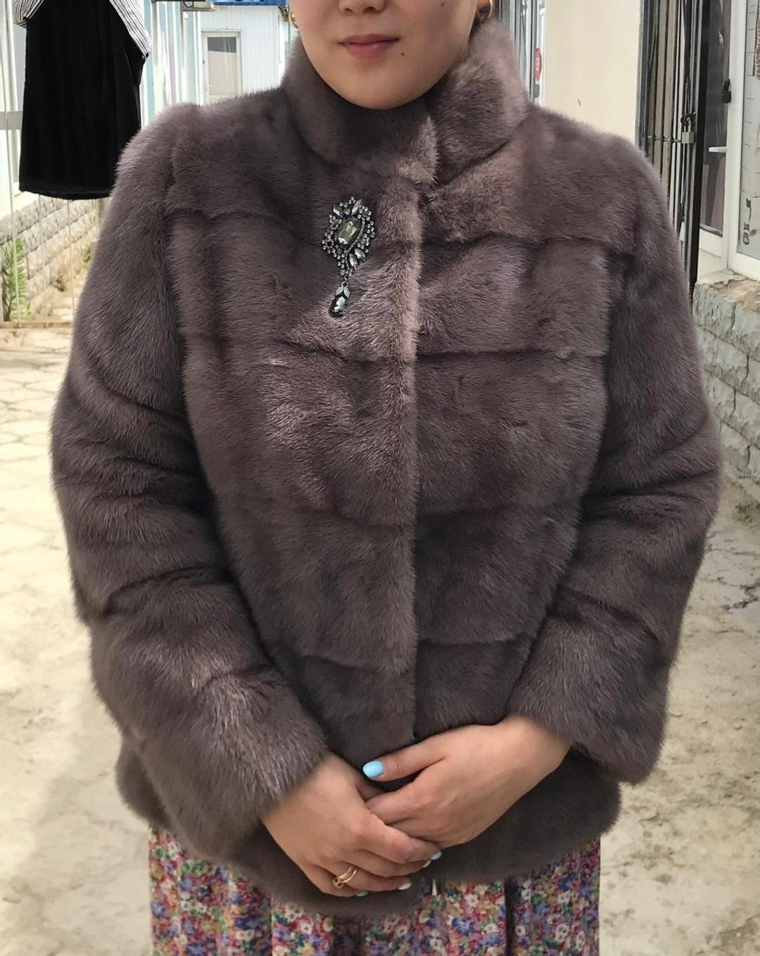 Нет бренда Норковая шуба — фото 2