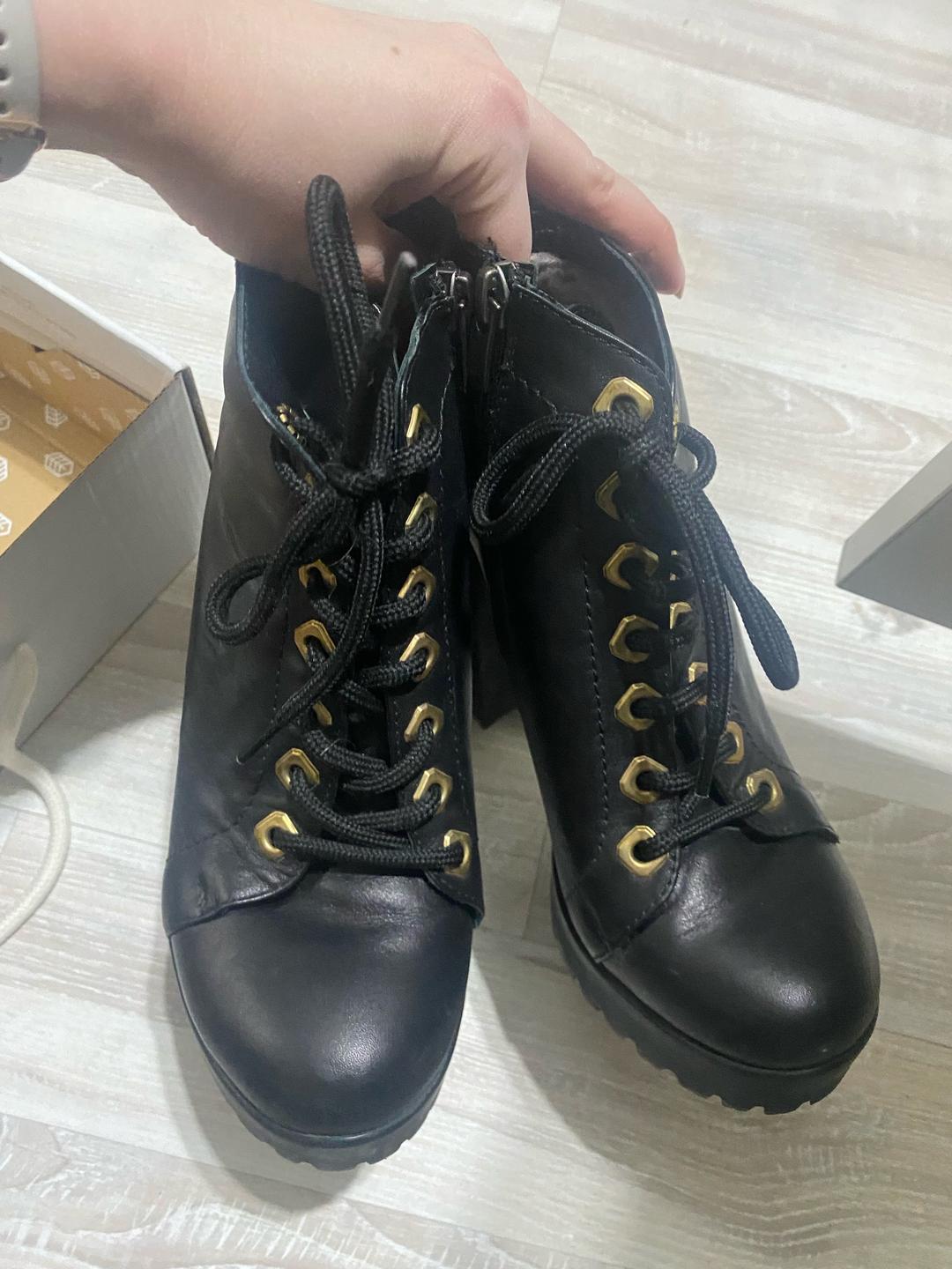 Italian Shoemakers Кожаные итальянские ботильоны — фото 2