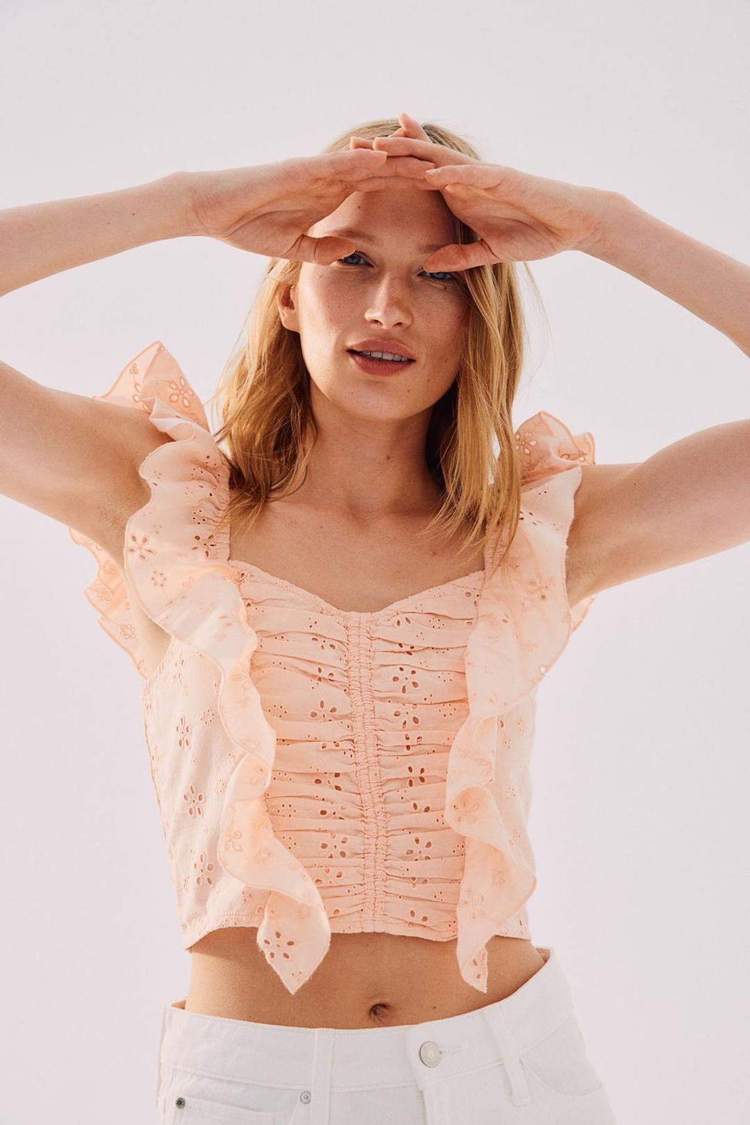 H&M Топ с оборками — фото 2