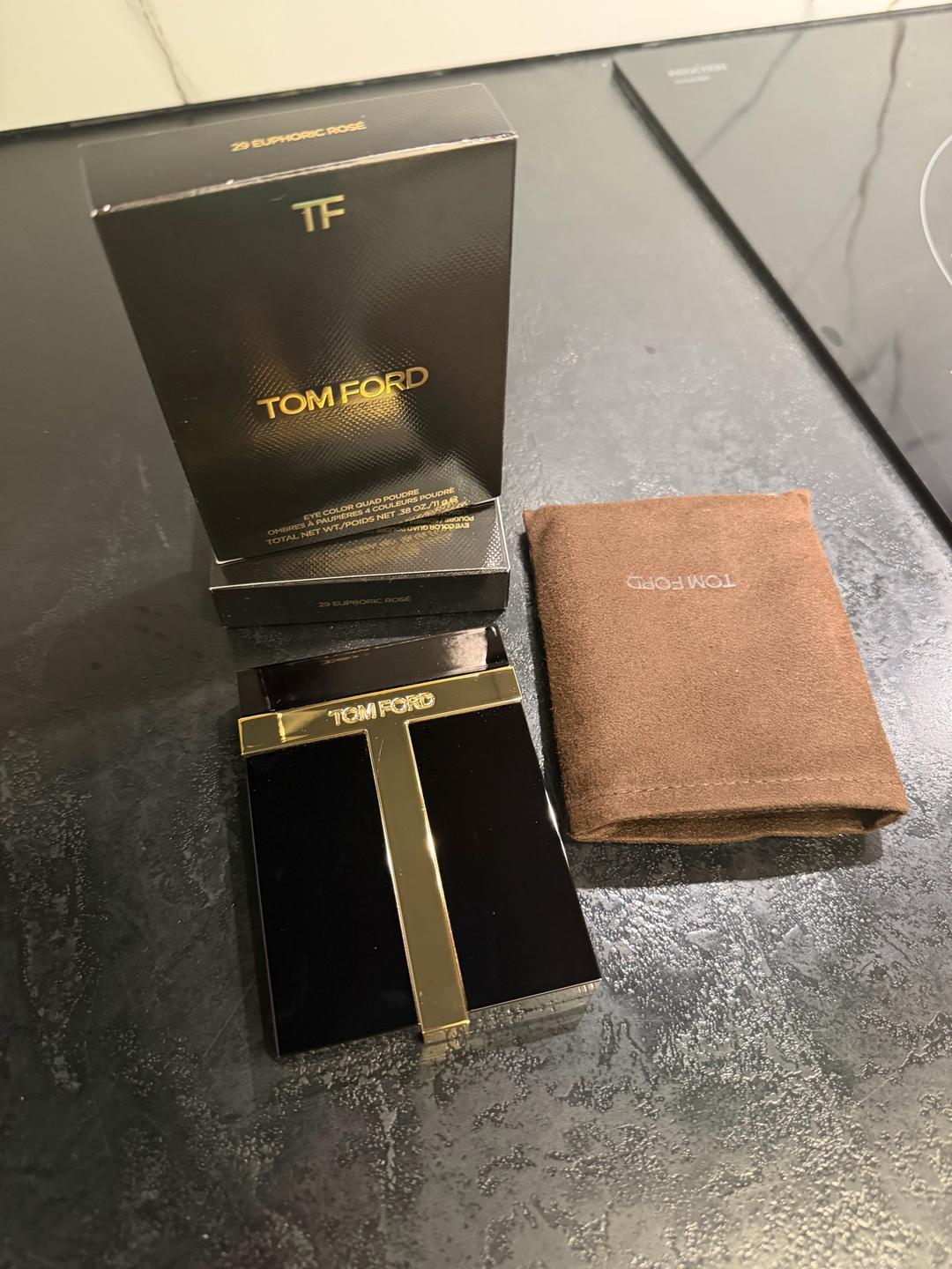 Tom Ford Палетка теней для век Tom Ford Eye Color Quad 29 Euphoric Rose — фото 2