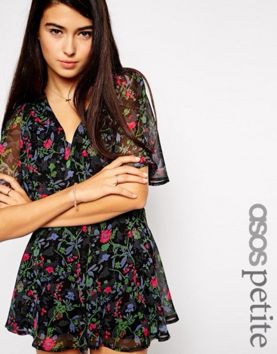 ASOS Petite Комбинезон ASOS Petite с цветочным принтом — фото 2