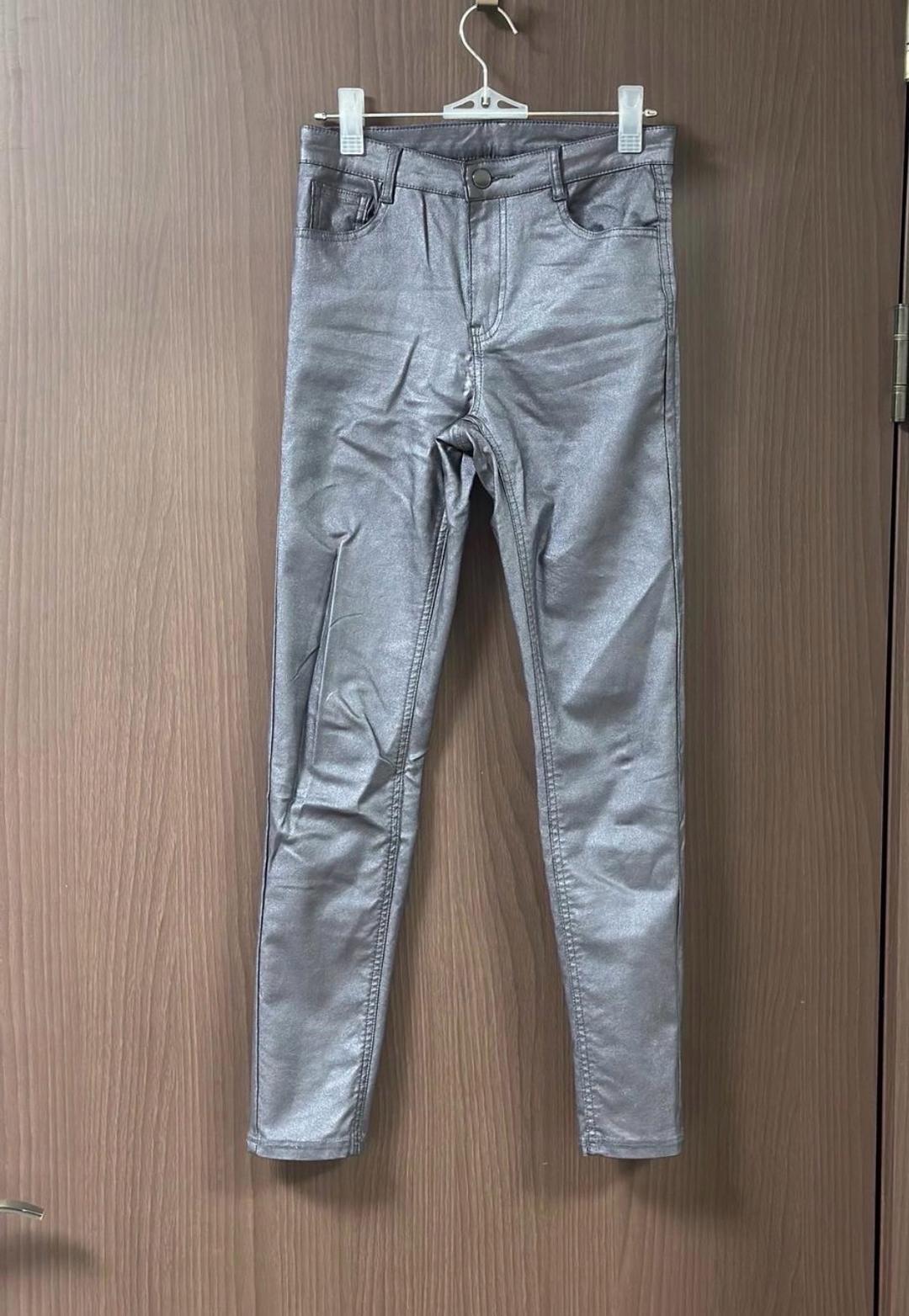 Calzedonia Calzedonia Леггинсы темно серебристые бронза S/34 — фото 2