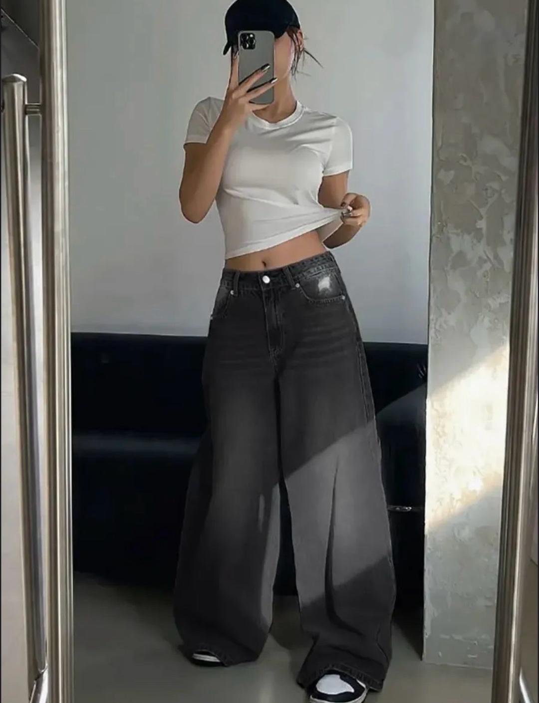 & Other stories wide baggy jeans y2k — фото 2