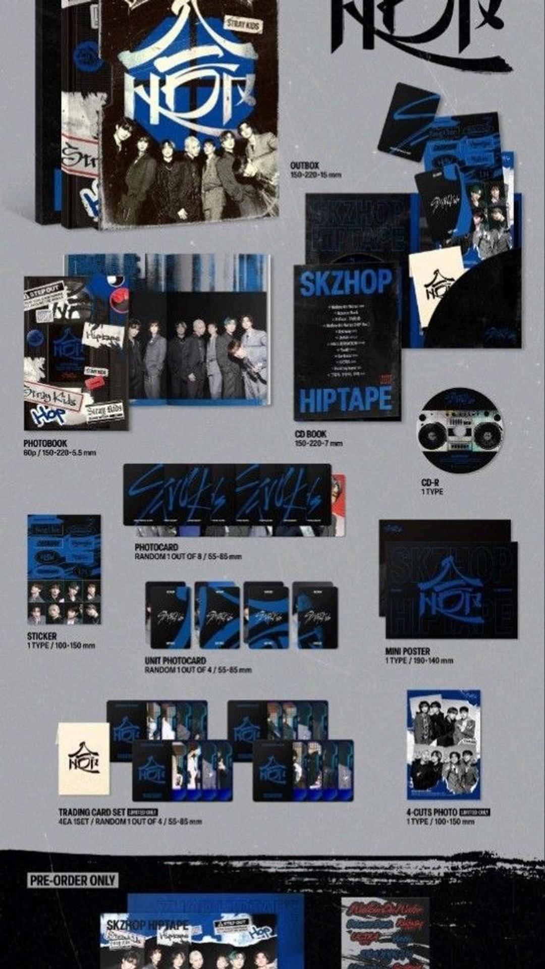 Stray Kids Stray Kids HipTape Album Limited version Pre-Order — фото 2