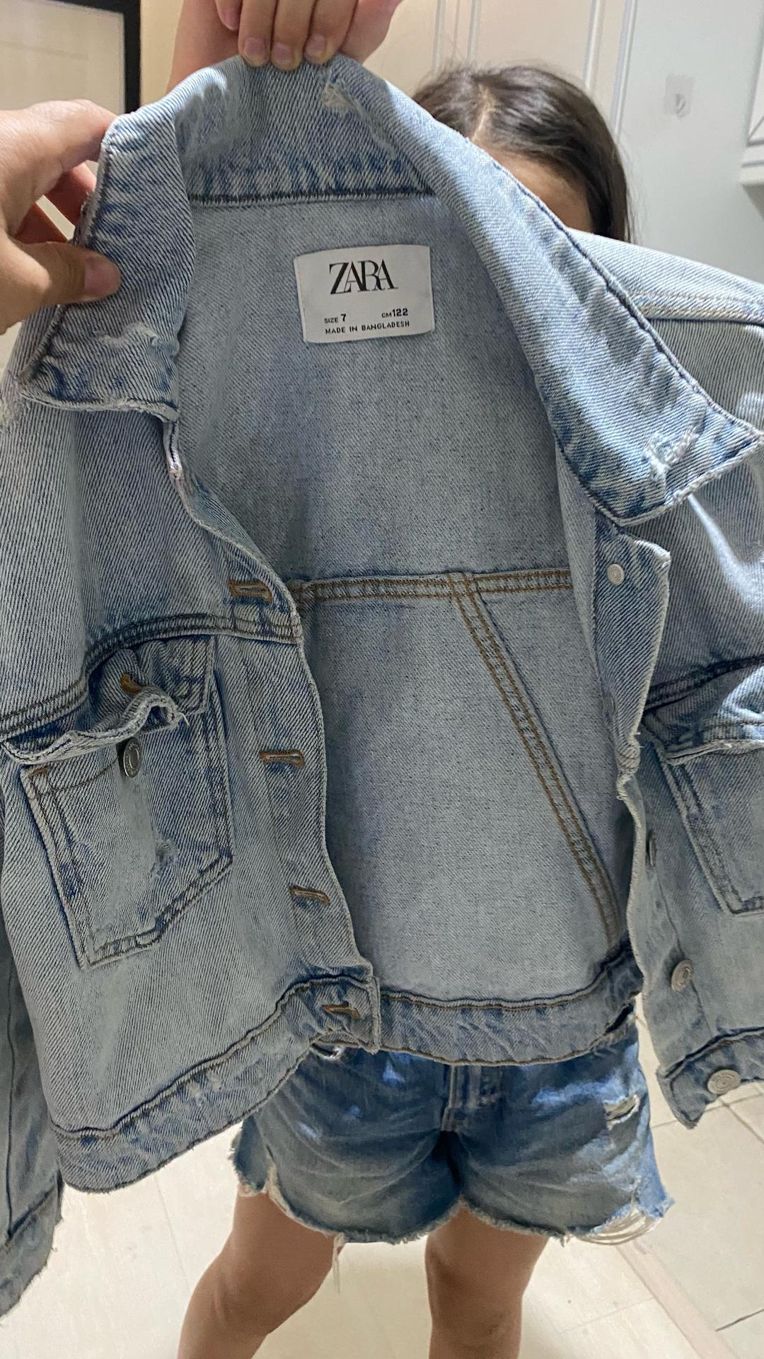 Zara Джинсовая куртка ZARA — фото 2
