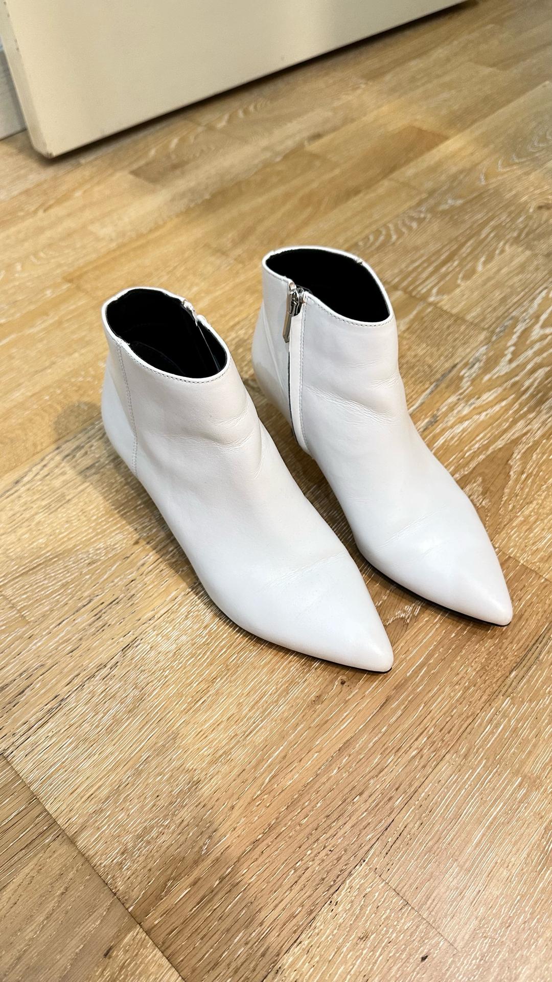 Sam Edelman Белые полусапожки Sam Edelman — фото 2