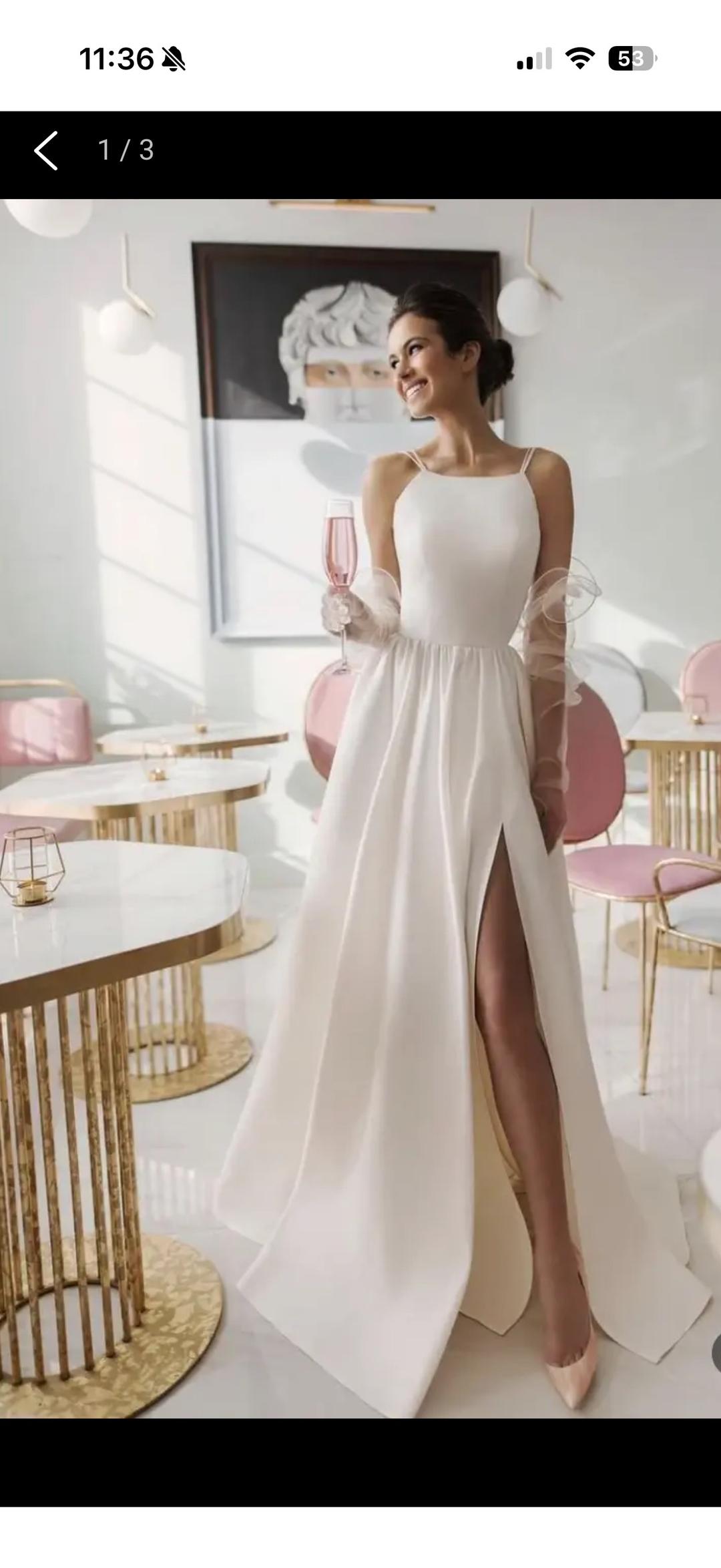 White Swan Свадебное платье — фото 2