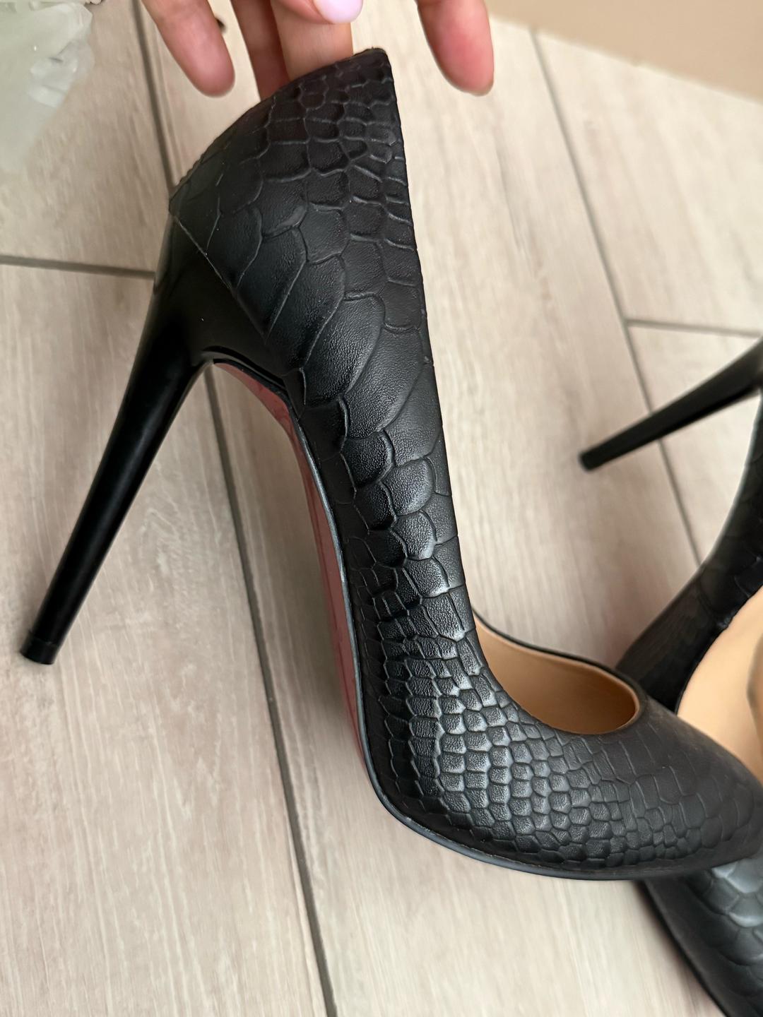 Christian Louboutin Christian Louboutin туфли на шпильке из кожи — фото 2