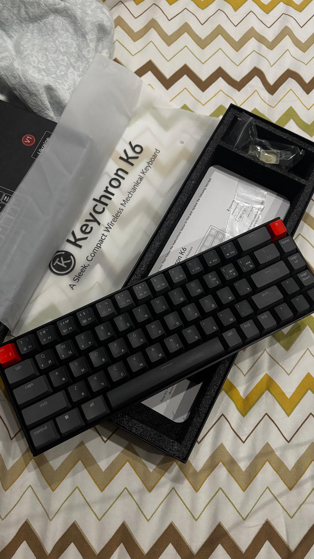 Нет бренда Механическая клавиатура Keychron K6 — фото 2