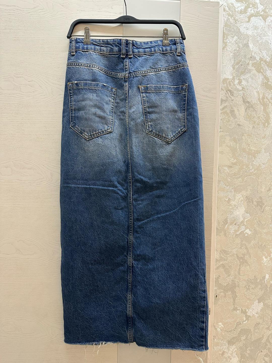 Zara Джинсовая юбка ZARA — фото 2