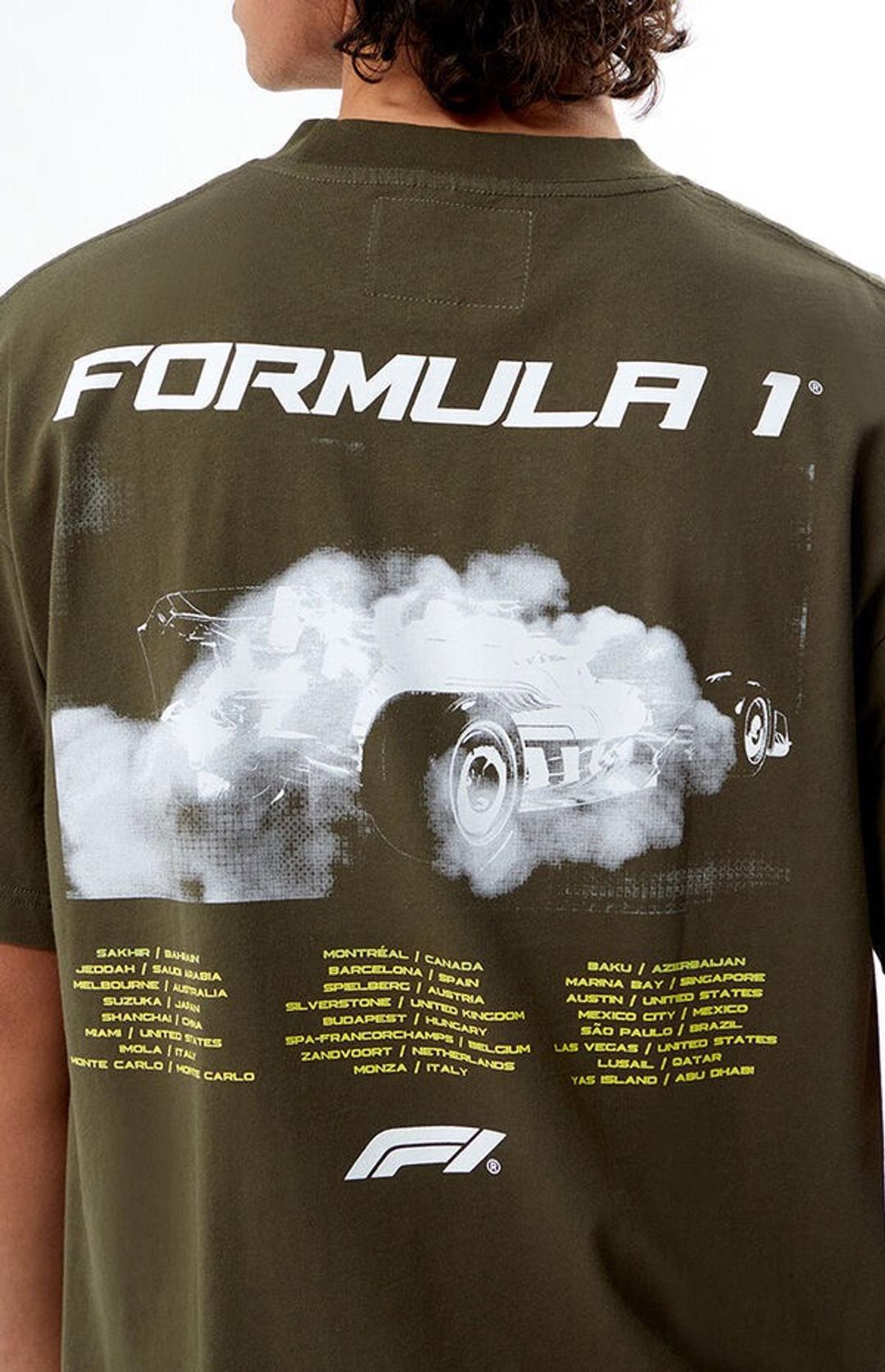 PacSun Мужская футболка Formula 1 (Pacsun) — фото 2