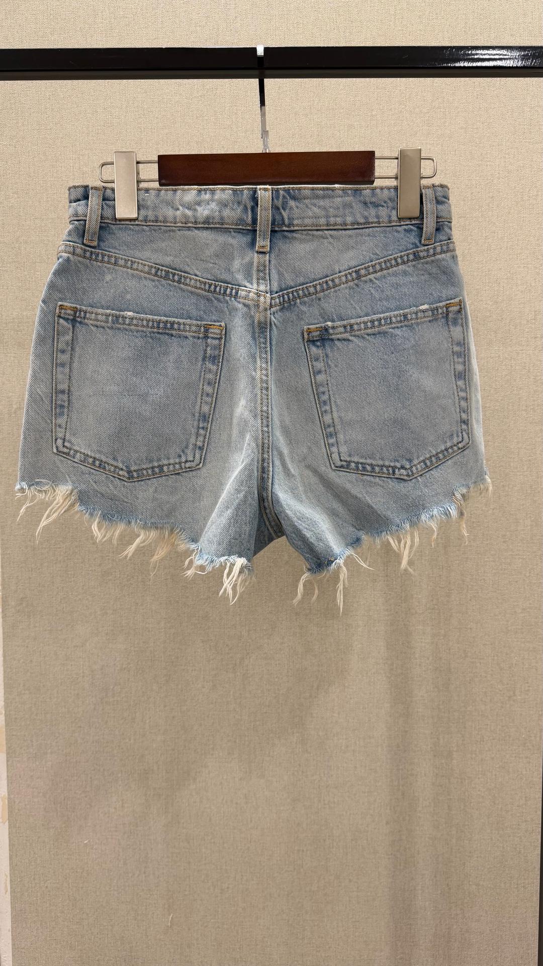 Zara Джинсовые шорты ZARA — фото 2