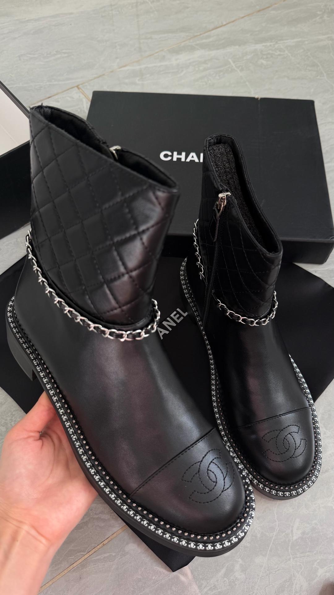 Chanel Chanel ботинки — фото 2
