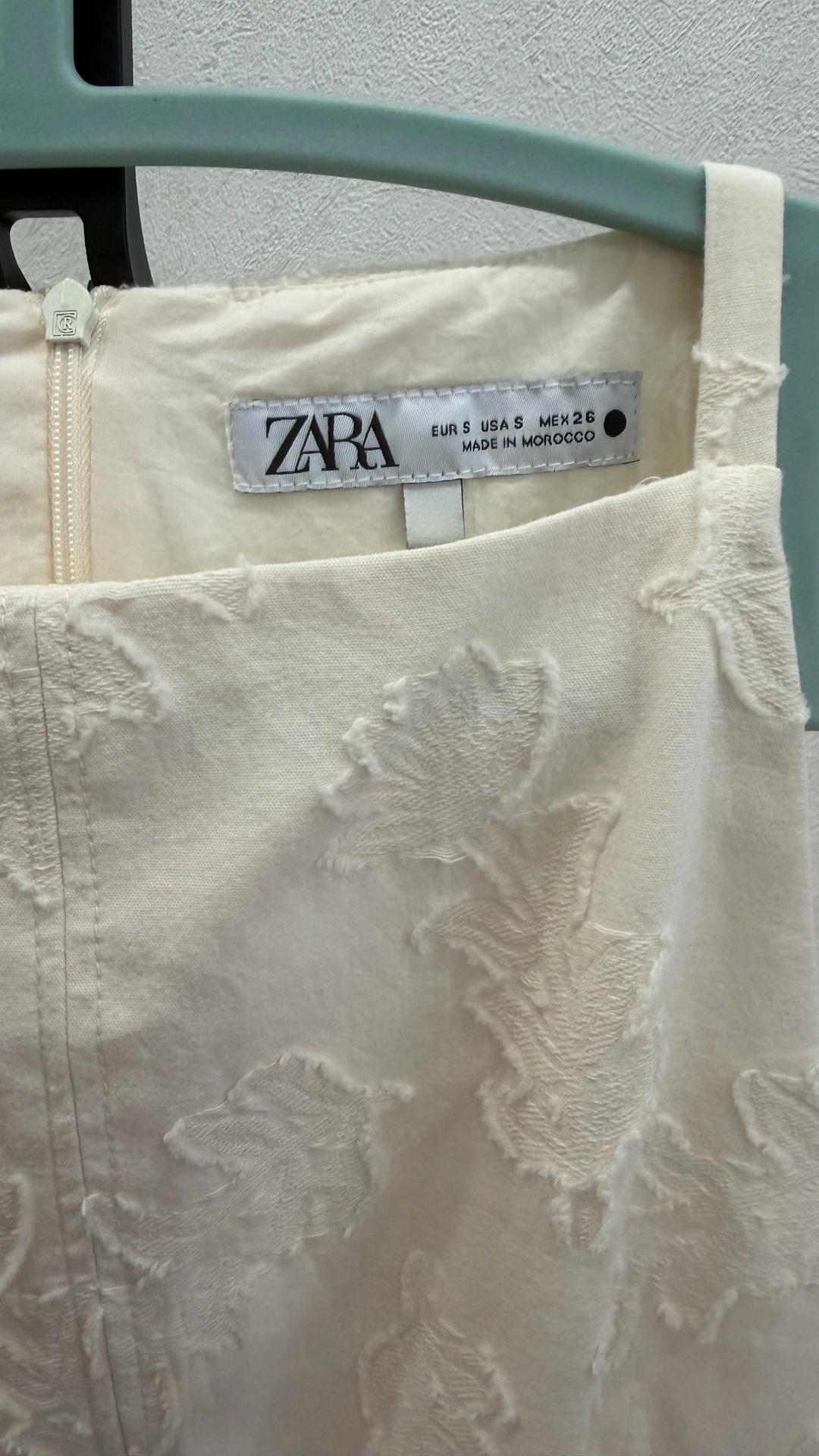 Zara Молочное платье Zara — фото 2