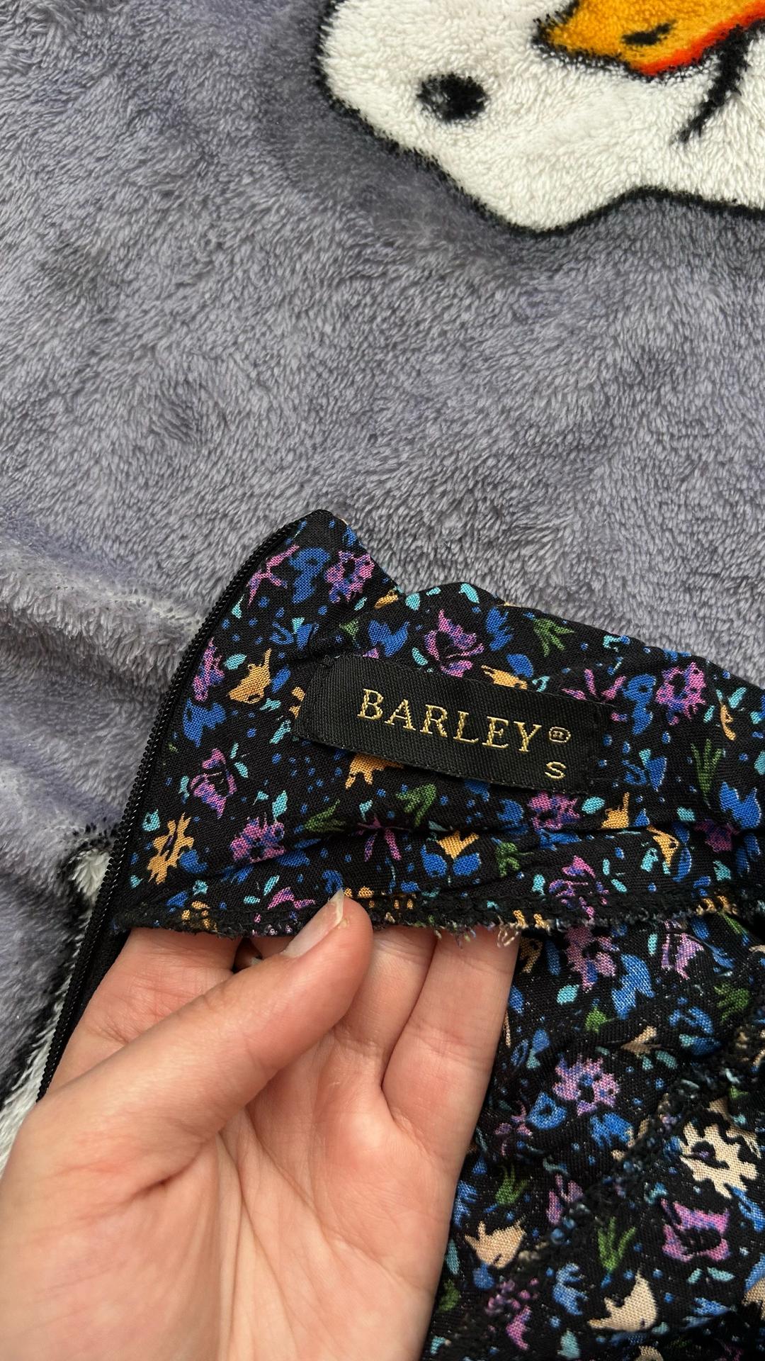 barley Платье с цветочным принтом и разрезом на ноге — фото 2