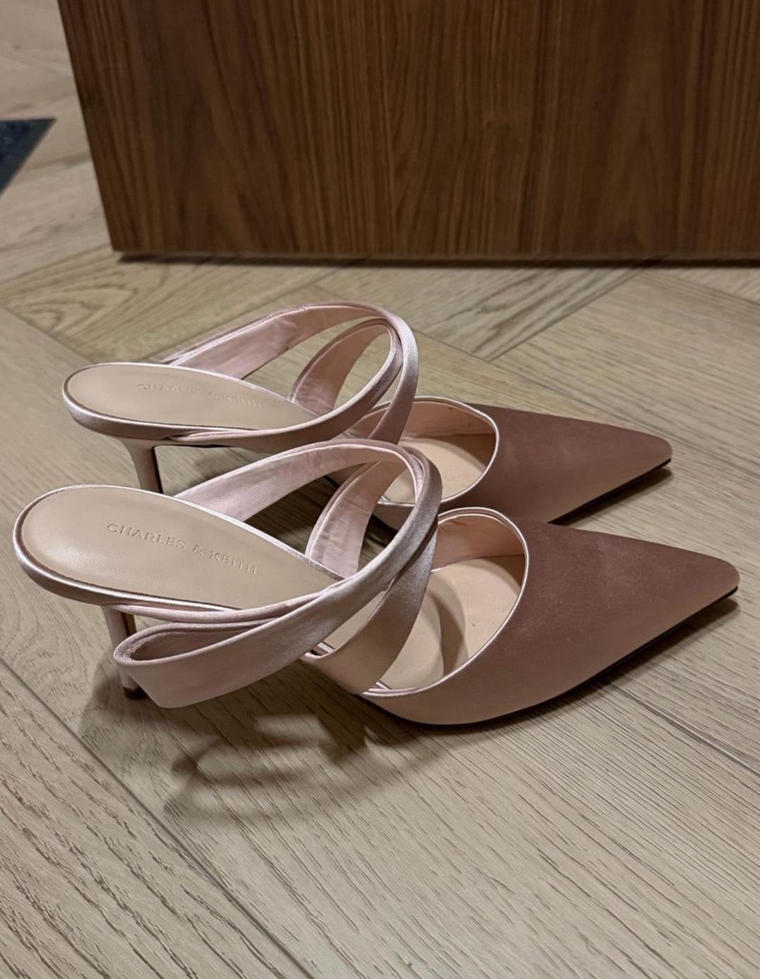 Charles & Keith Женские атласные туфли Charles & Keith — фото 2