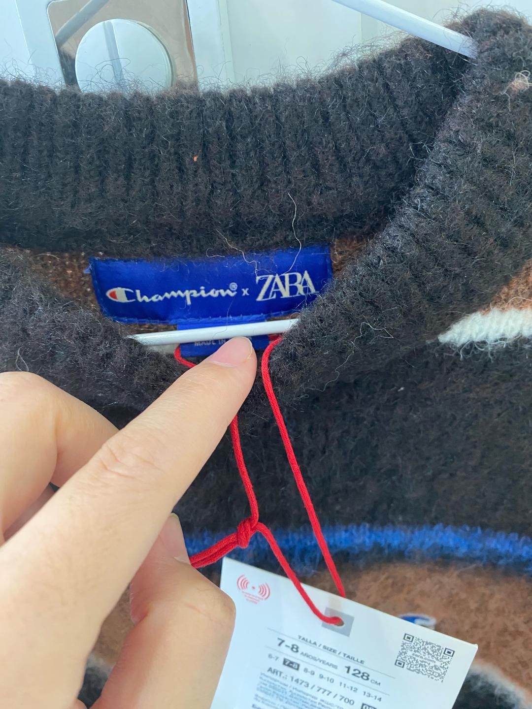 Zara Свитер для мальчика Champion от  Zara — фото 2