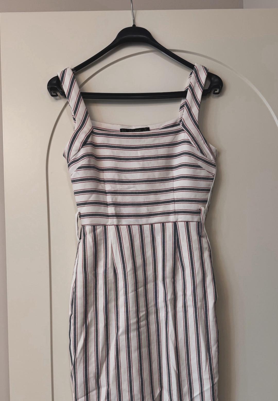 Zara ZARA платье в полоску — фото 2