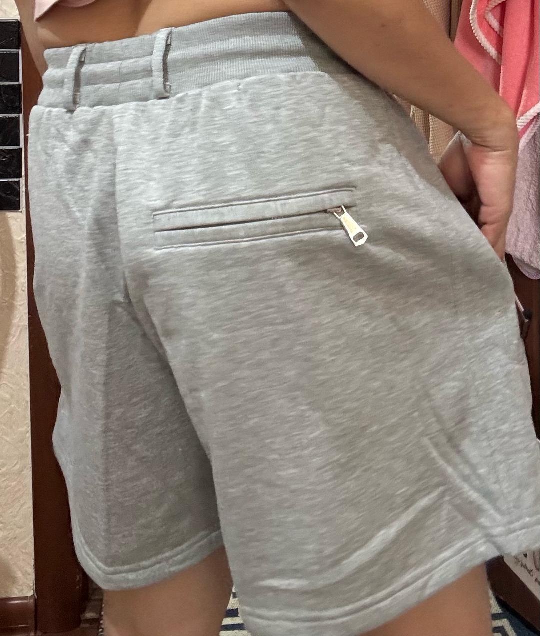 only sweat pants Серые  шорты трехнитка — фото 2