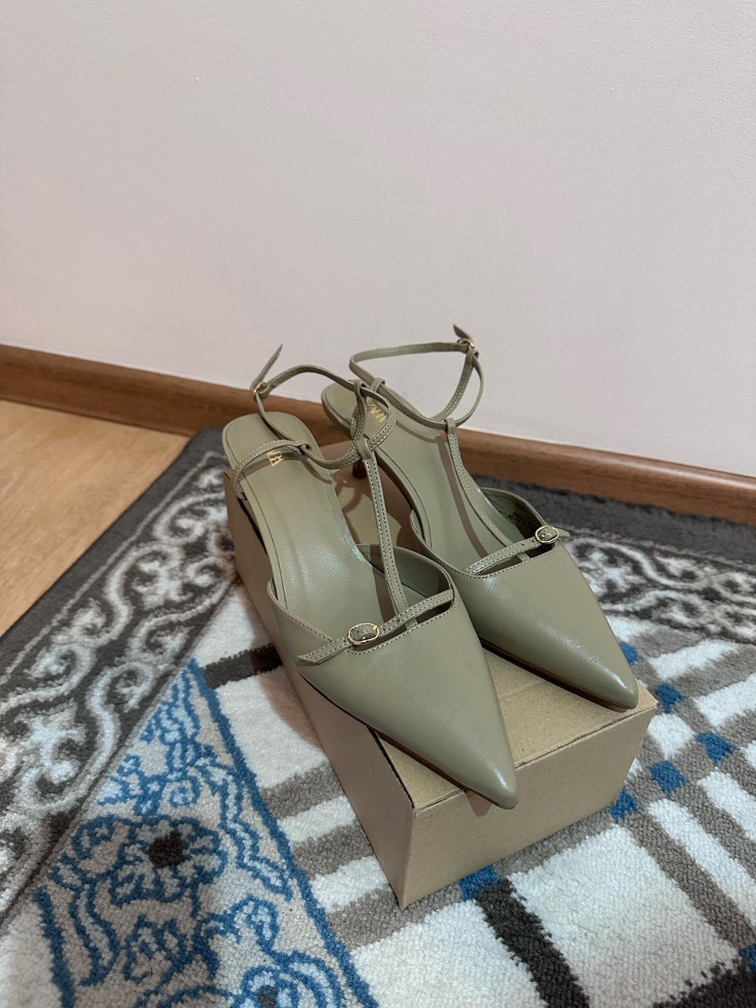 Zara Туфли-слингбэки Zara — фото 2