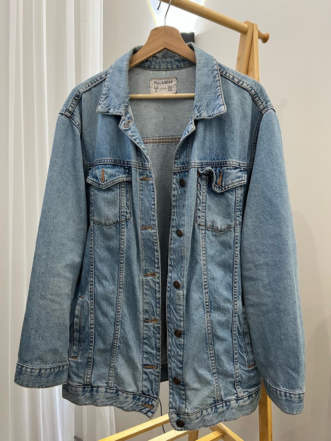 Pull & Bear PULL&BEAR  джинсовая куртка удлинённого кроя — фото 2