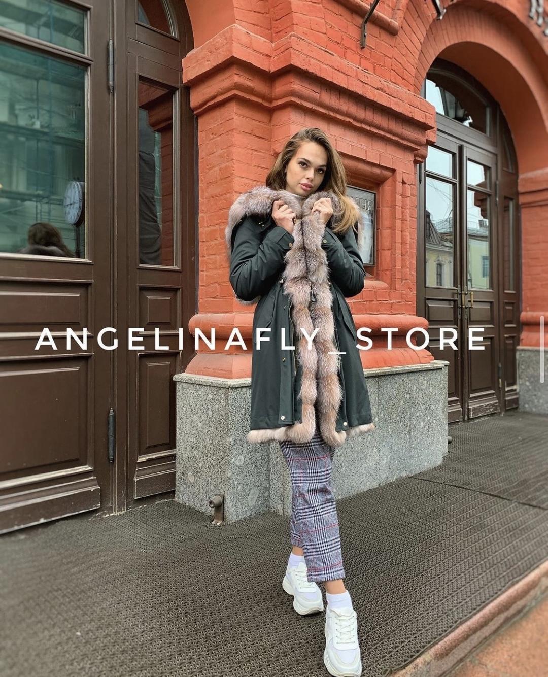Angelinafly_store Продам брендовую парку с мехом пепельной лисы — фото 2