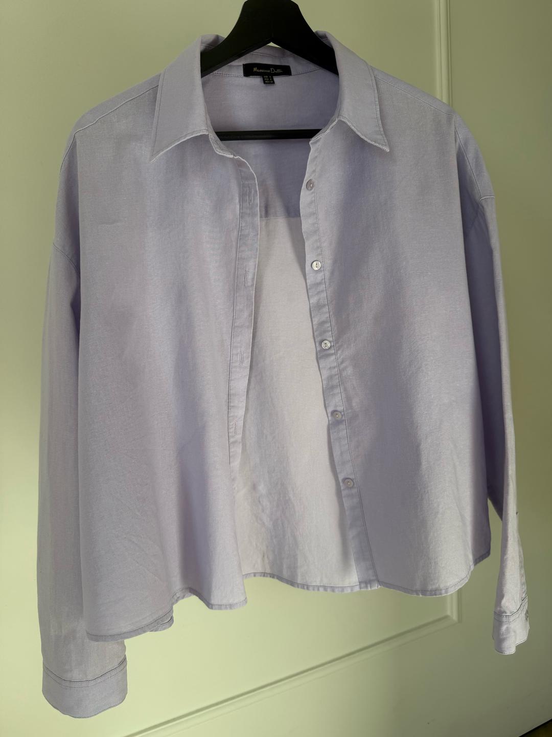 Massimo Dutti Рубашка  лен Massimo Dutti — фото 2