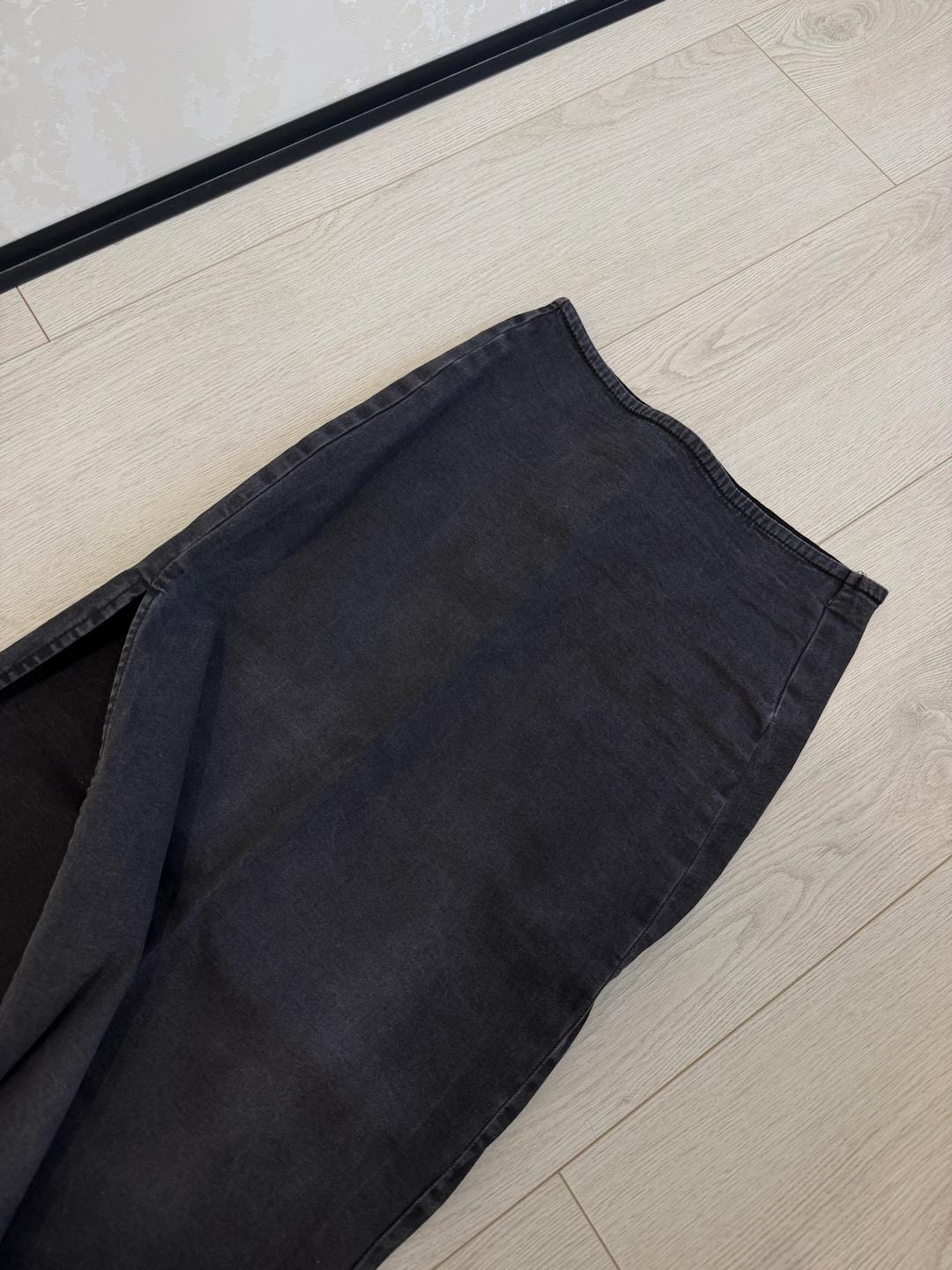 Bershka Джинсовая юбка макси Bershka — фото 2