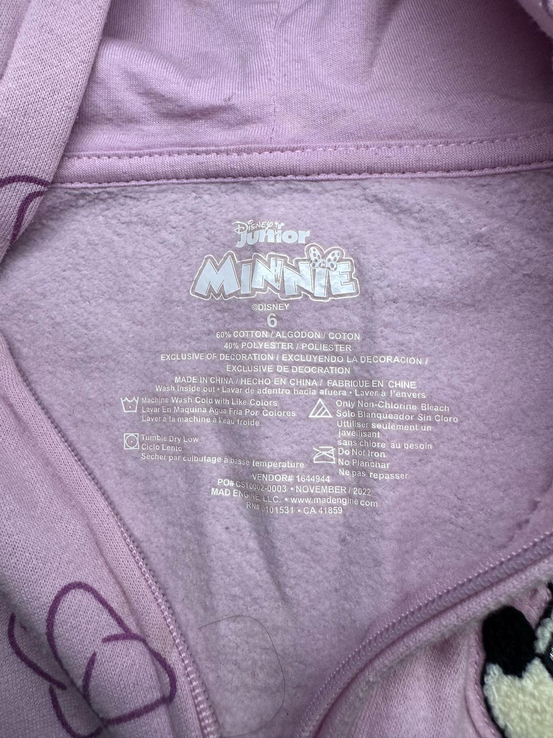 Disney Толстовка Disney Junior Minnie Mouse — фото 2