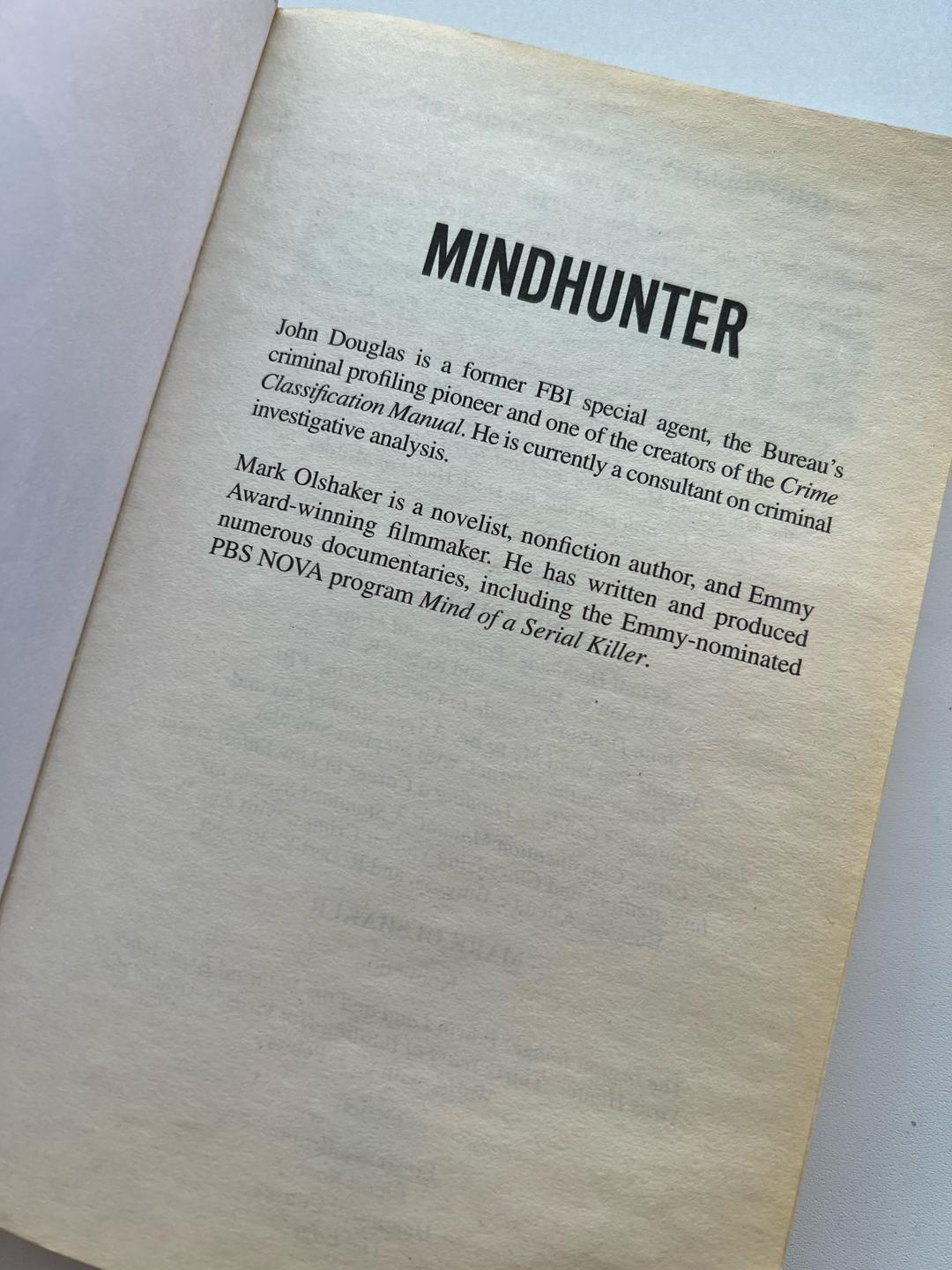 Джон Дуглас, Mark Olshaker Книга Mindhunter — фото 2