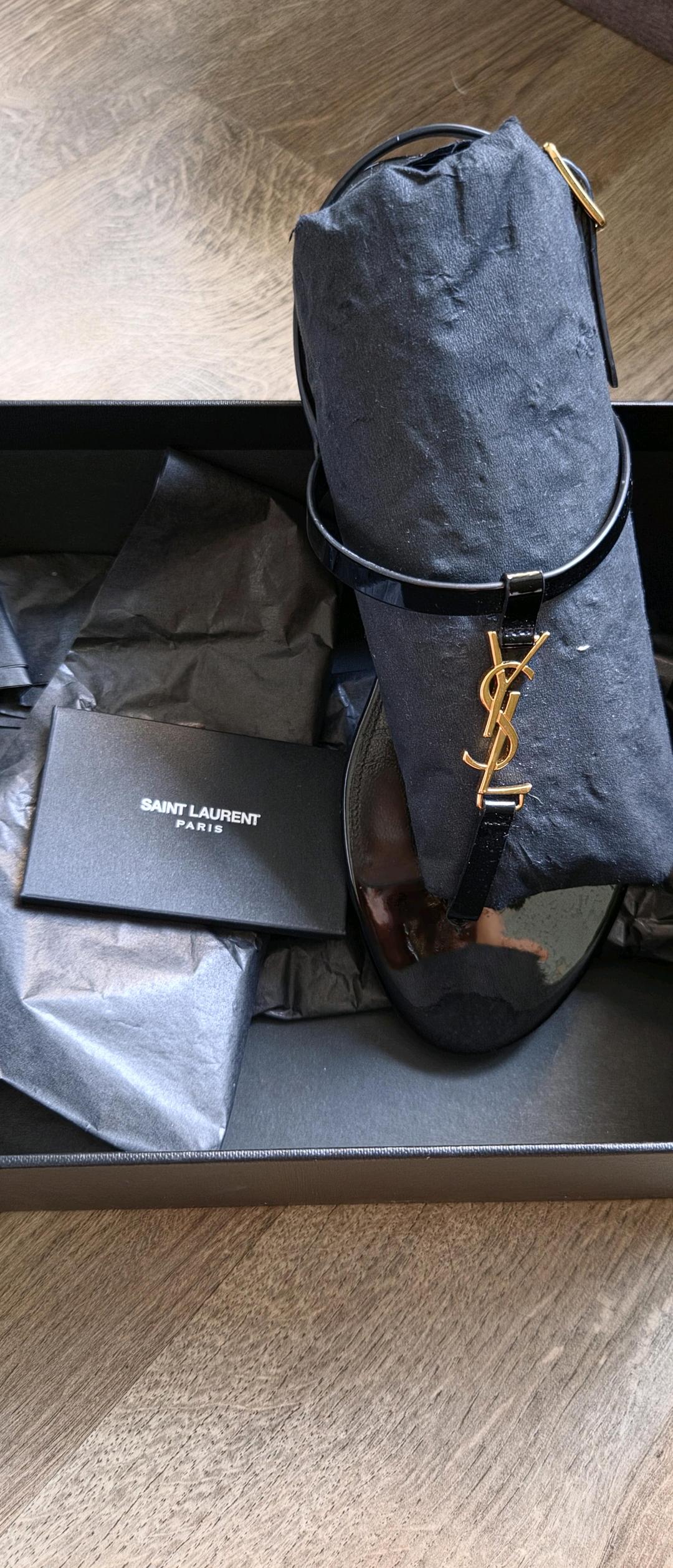Yves Saint Laurent Saint Laurent Cassandra Sandals, оригинал — фото 2