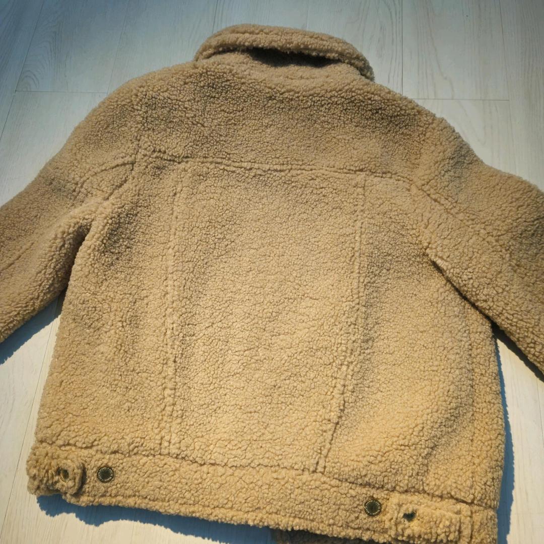 Mango Teddy Jacket 1970's / Теплый жакет <Teddy> в стиле 1970 — фото 2