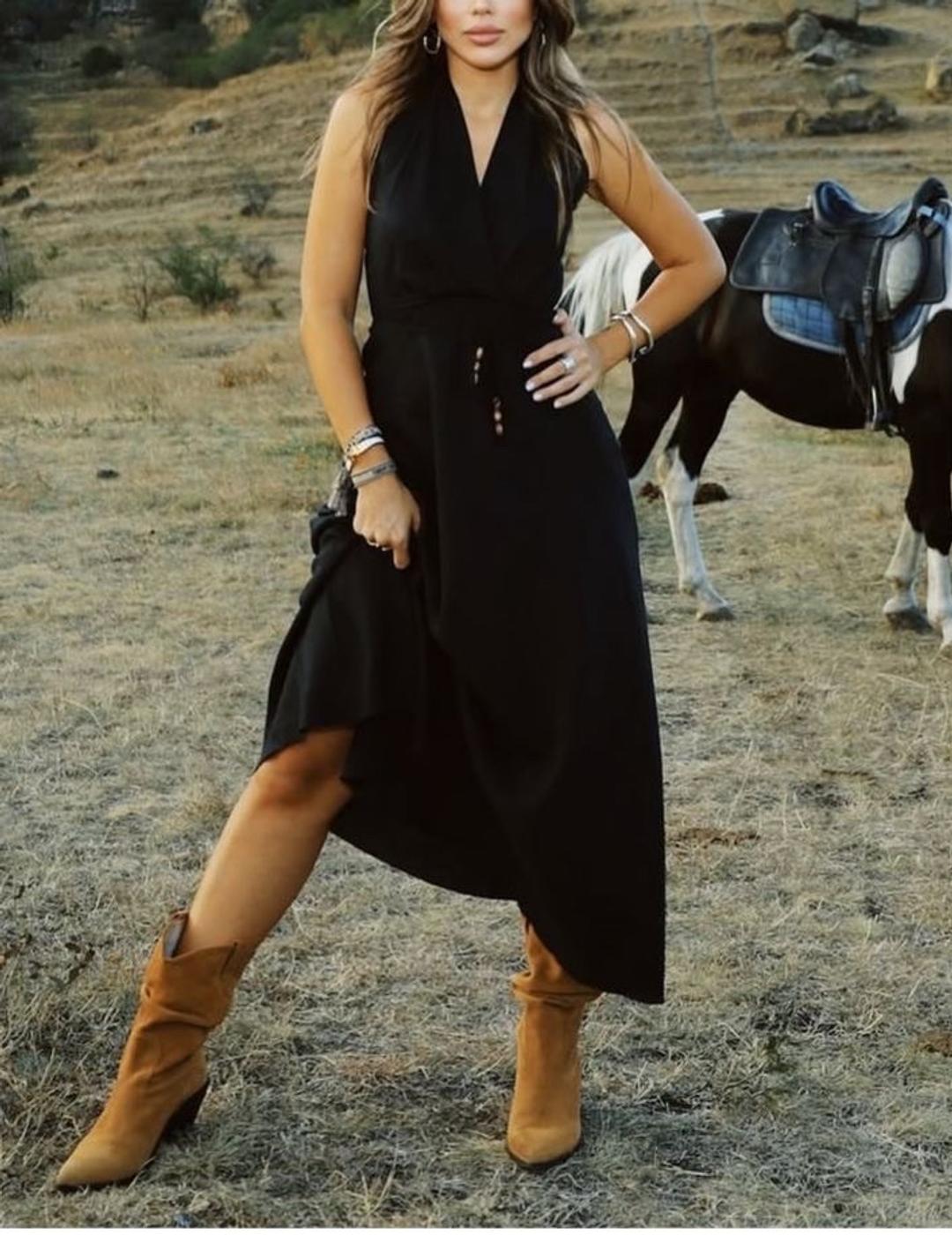 Zara Платье лён зара — фото 2