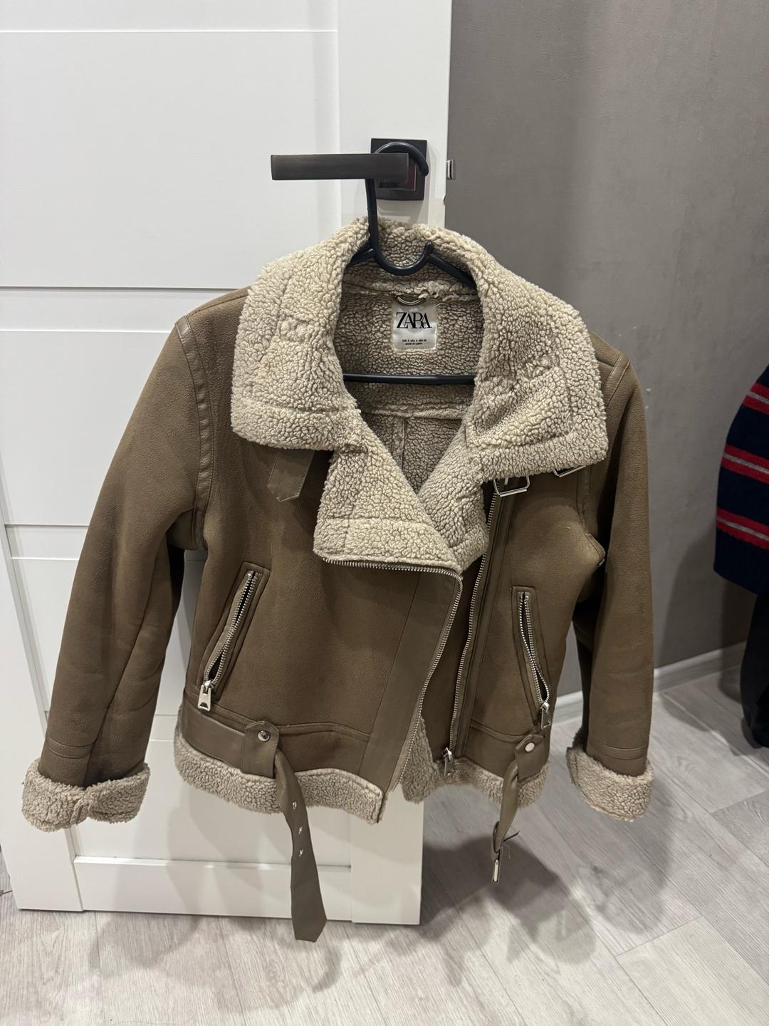 Zara Дубленка авиатор ZARA — фото 2