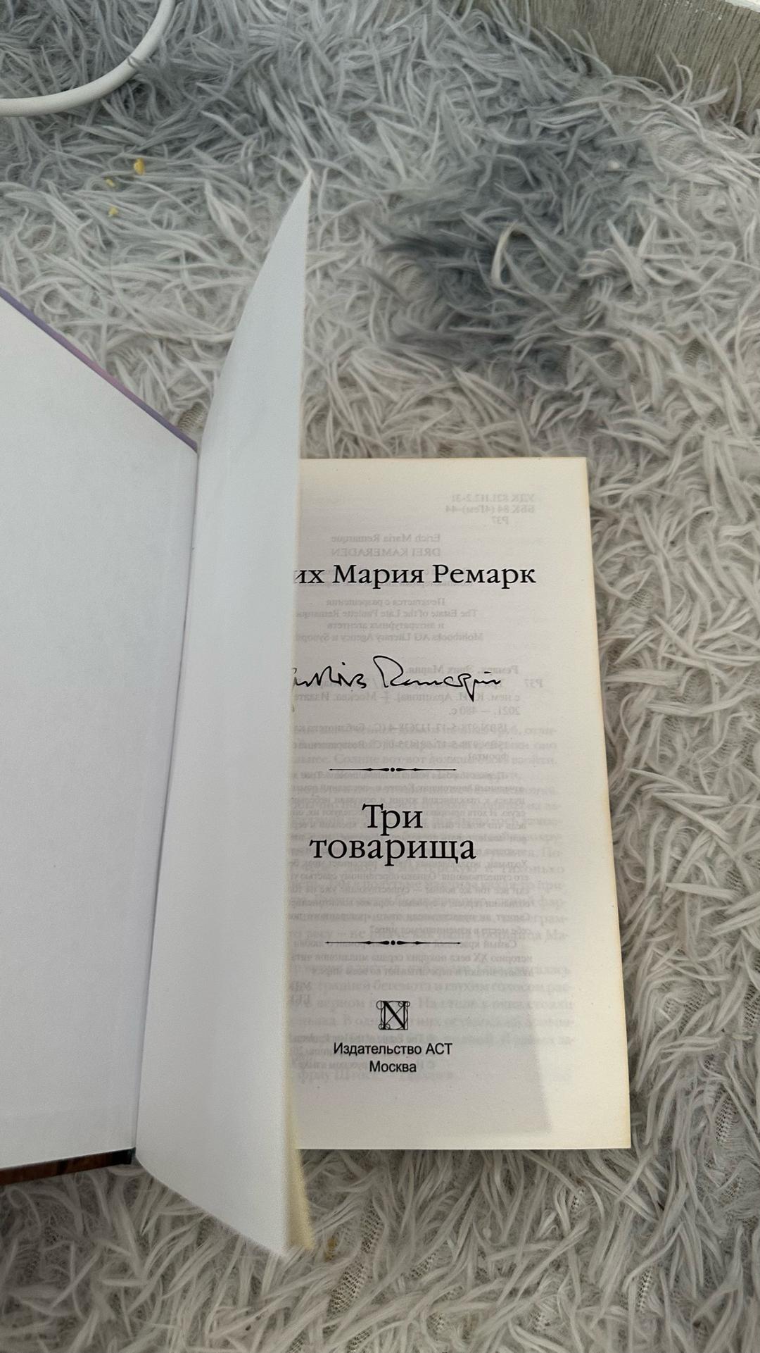 Эрих Мария Ремарк Три товарища — фото 2