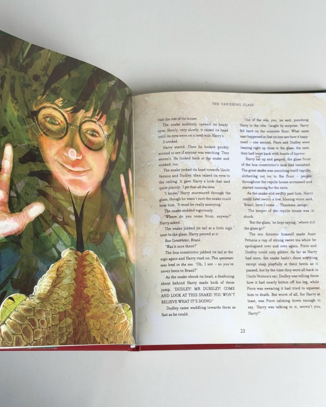 Джоан Роулинг Harry Potter and the Sorcerer's Stone (Illustrated Edition) — фото 2
