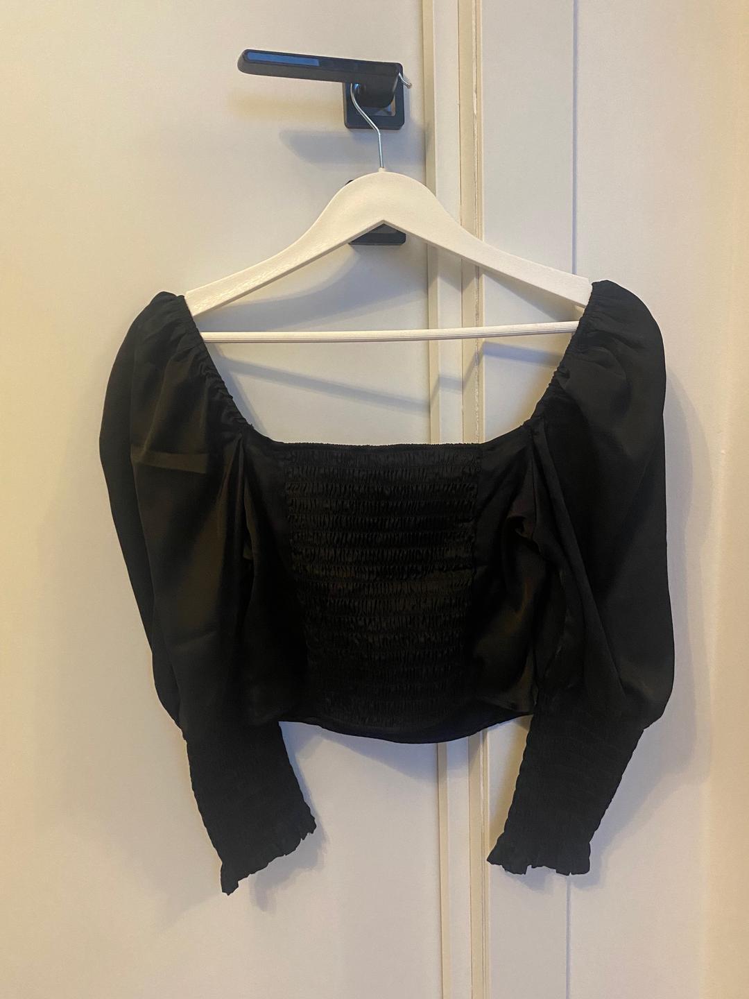 H&M Черная блузка H&M — фото 2