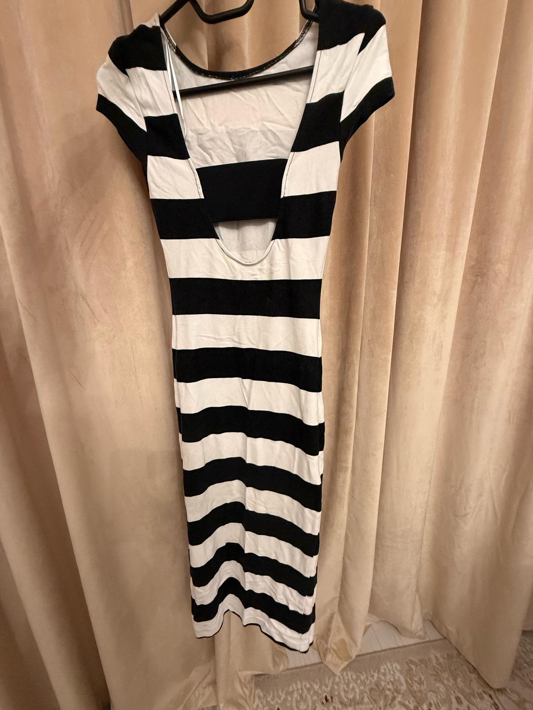 Zara Платье в полоску — фото 2