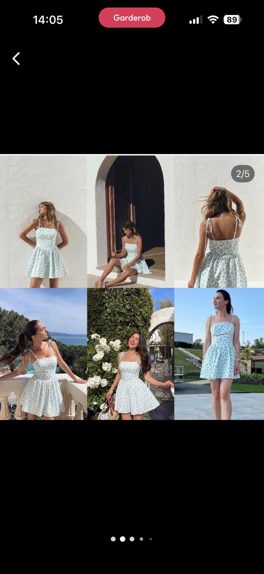 Zara Платье на бретелях с цветочным принтом Zara — фото 2