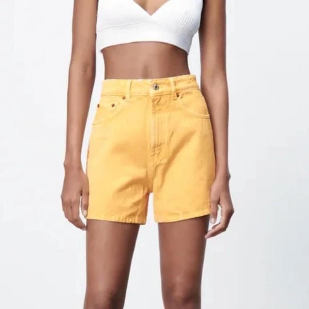 Zara Джинсовые шорты ZARA — фото 2
