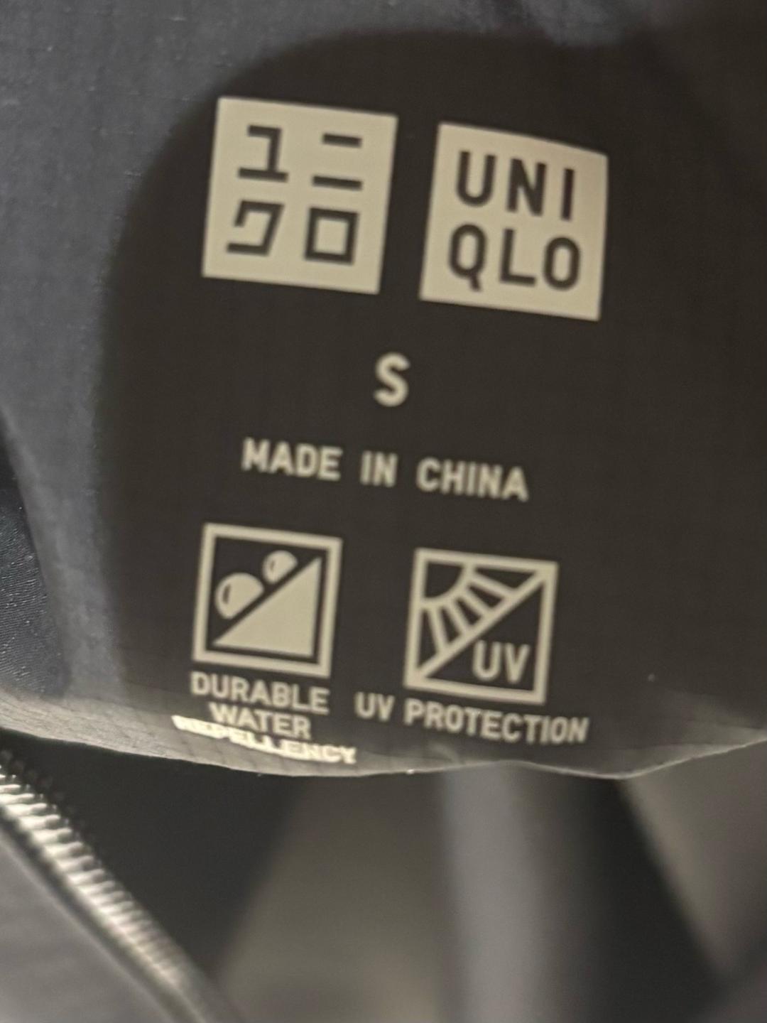 Uniqlo Ветровка черная UNIQLO — фото 2