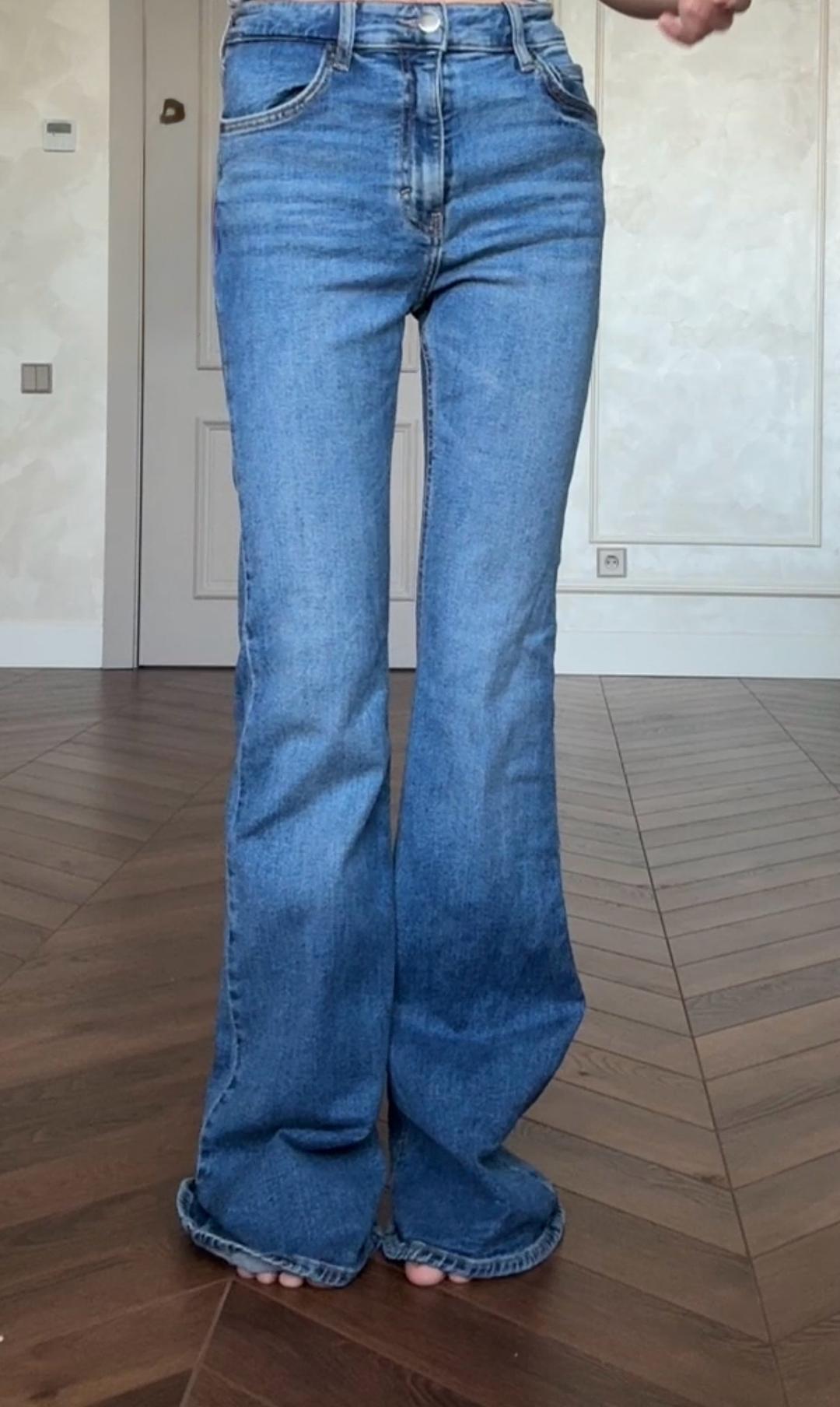 Pull & Bear Джинсы клеш Pull&Bear — фото 2