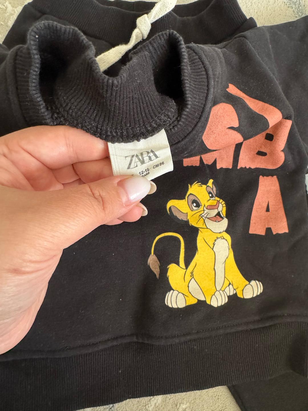 Zara Спортивный костюм ZARA с принтом Король Лев — фото 2