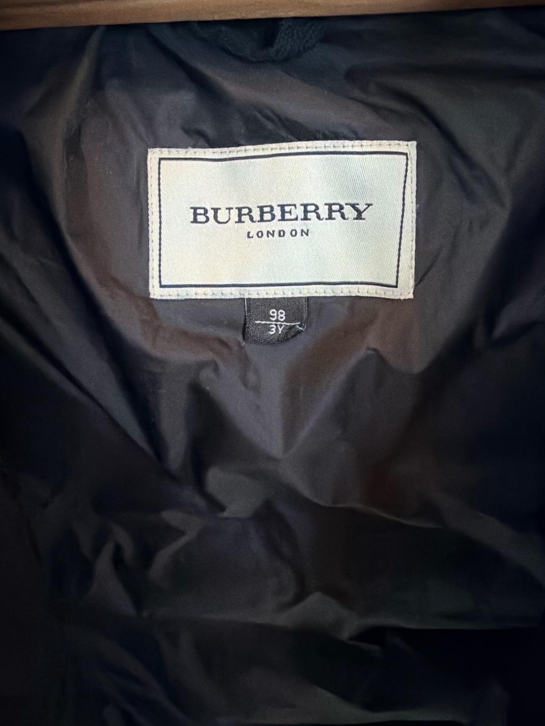 Burberry куртка-пуховик с капюшоном, от бренда Burberry — фото 2