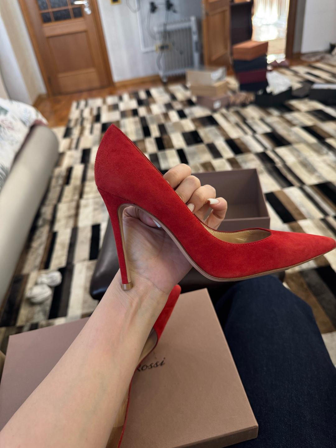 Gianvito Rossi Туфли замшевые — фото 2