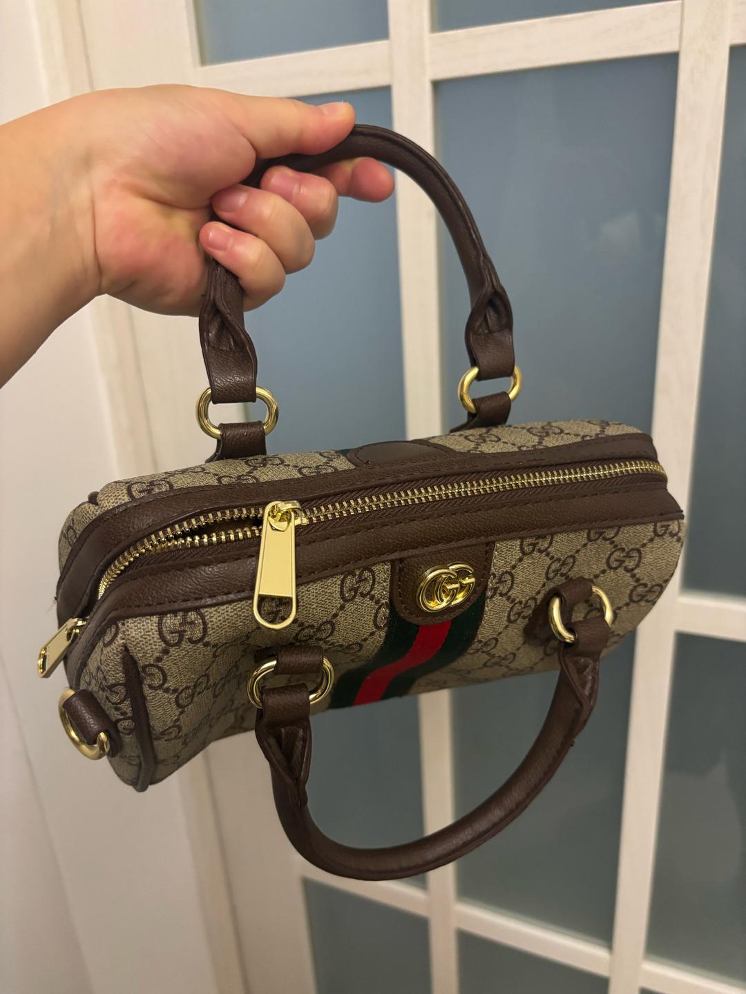 Gucci Сумка бочонок мини Гіэуччи реплика новая — фото 2
