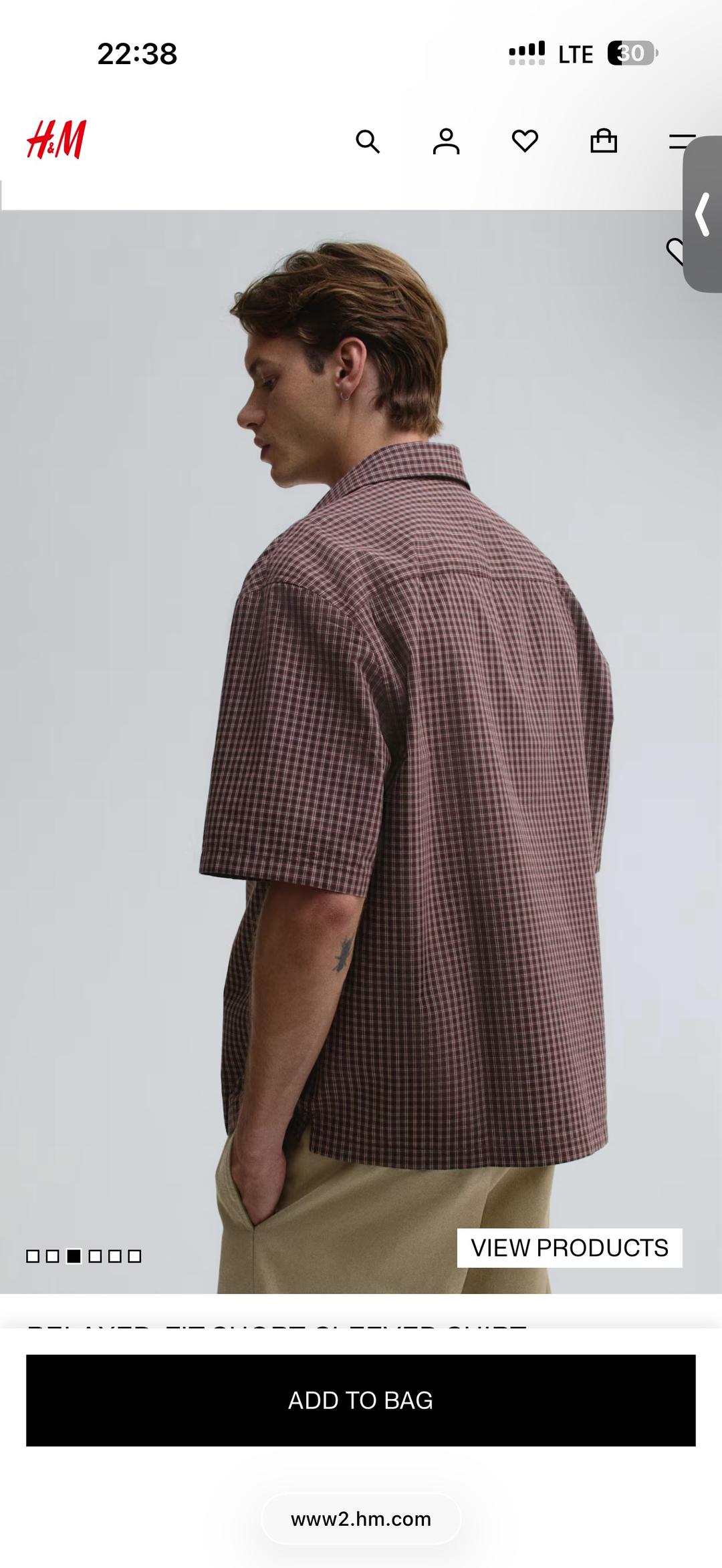 H&M Рубашка H&M — фото 2