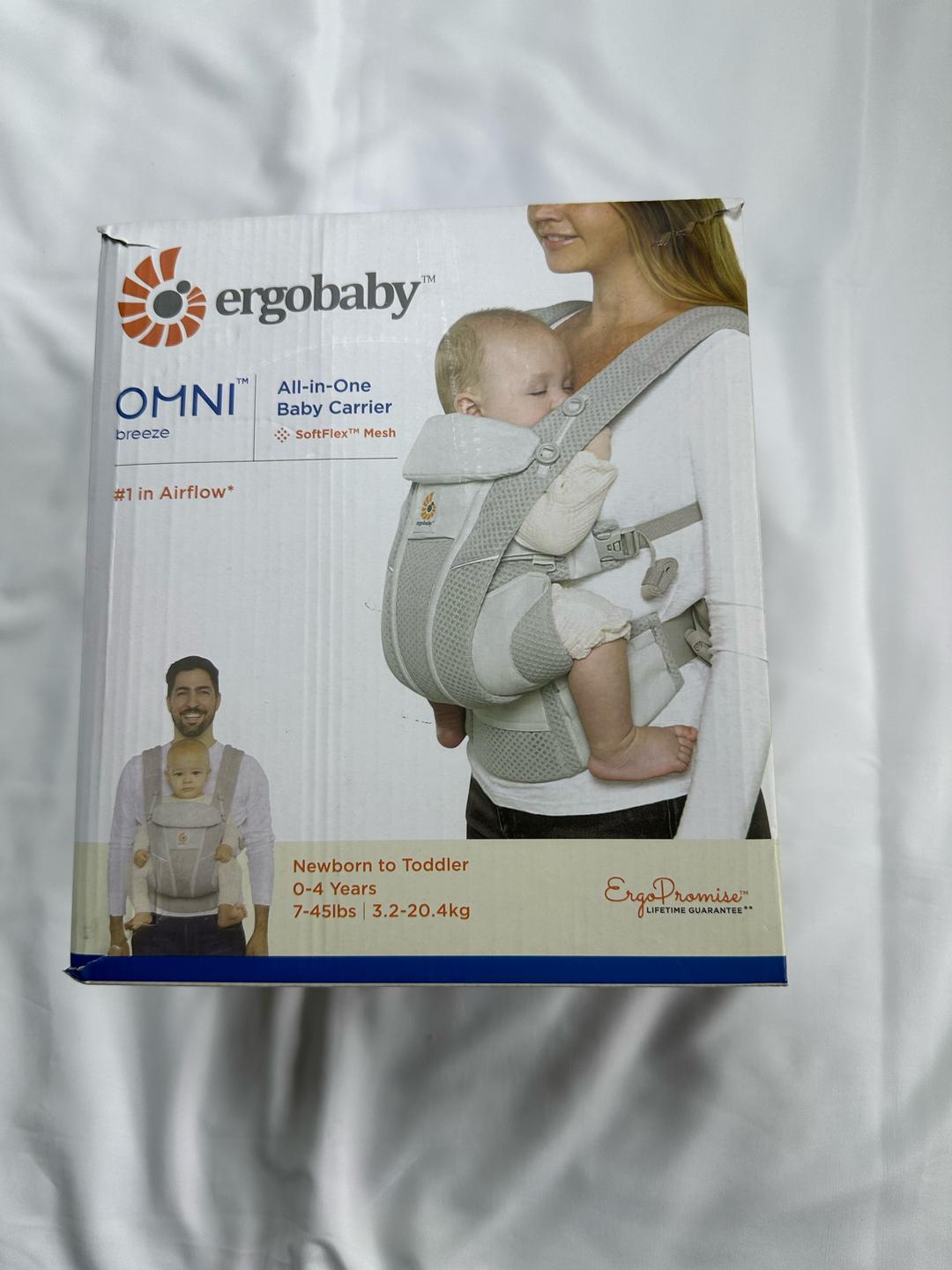Ergobaby Эргорюкзак-кенгуру Ergobaby Omni Breeze — фото 2